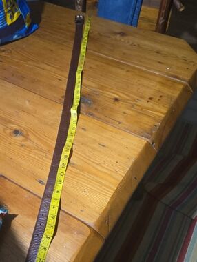 Classic Brown Leather Belt